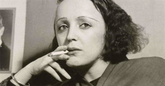 A List of People and Characters Named Edith and Edie