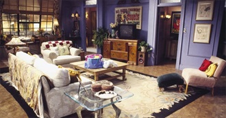 100 TV Shows in the Living Room