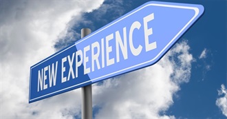 Experiences I&#39;ve Had and Places I&#39;ve Been