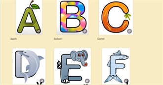 Thing Alphabet (Animals)