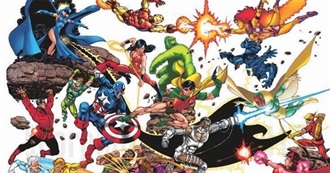 Dave&#39;s Top 100 Superheroes