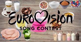 Food Items Mentioned in Eurovision Songs (2025 Update)