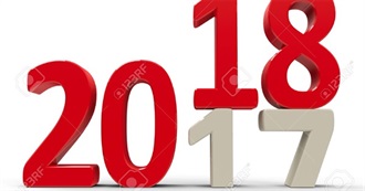 2017-2018 Movie Bucket List