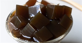 One Page of Foods Based off of the Adjective &quot;Bouncy&quot;