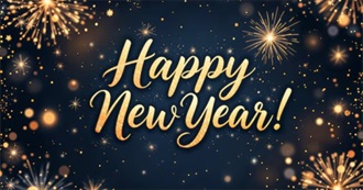 A List of Things Associated With New Years Eve / New Years