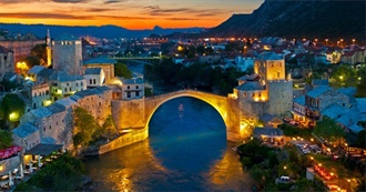 List of Attractions and What to See in Bosnia and Herzegovina