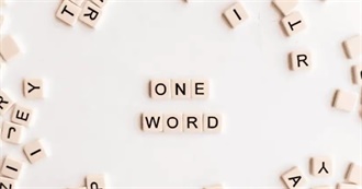 10 Books With One-Word Titles