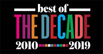 A Decade of Books 2010-2019