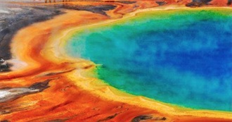 Mostly U.S. National Parks, Some Not