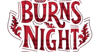 Annie&#39;s  . . . Burn&#39;s Night Supper