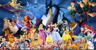 Animated Disney Movies Seen by SW