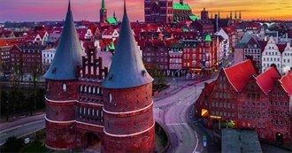 All Places in Germany I&#39;ve Been to Sorted by State