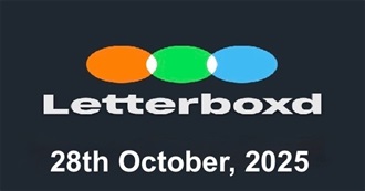 Sean Bradley&#39;s Letterboxd Watchlist (As of 28/10/25)