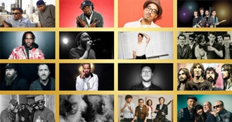 Artists &amp; Bands Beginning With P in the Gold Playlist