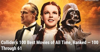 Collider&#39;s 100 Best Movies of All Time, Ranked — 61 Through 100 (Part 1)