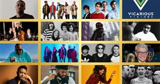 Artists &amp; Bands Beginning With V in the Gold Playlist