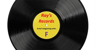 Ray&#39;s Records: Artists Beginning With F