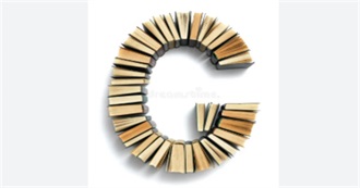 Books With Titles Starting With the Letter &quot;G&quot;