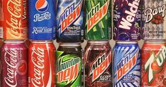 Sodas I&#39;ve Drunk