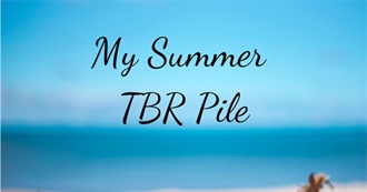Maries Summer TBR