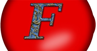 Disliked Things Starting With F