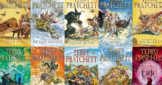 Maharid Pratchet Fav Books (Rincewind and Death)