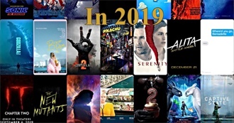 Movies Watched Throughout 2019