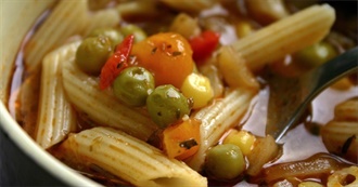 World Pulses Day Part 5 - Top 15 Pasta Dishes