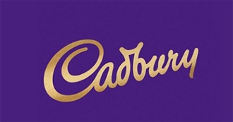 All of Cadbury&#39;s Products