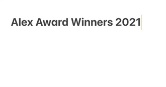 2021 Alex Award Winners