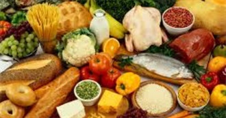 Variety of Food Types