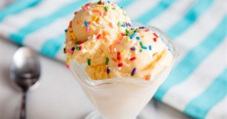 10 Ice Cream Flavors