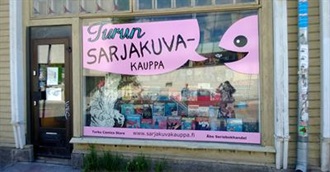 Turun Sarjakuvakaupan Top 100 V. 2012