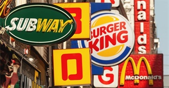 Top 50 Food Chains in the UK