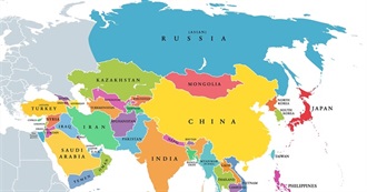 How Many Asian Countries Have You Been To?