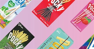 Pocky Flavors