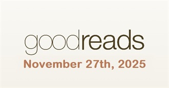 Sean Bradley&#39;s &quot;Want to Read&quot; Goodreads List (27/11/25)