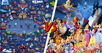 Disney &amp; Pixar Movies