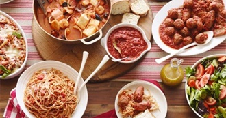 Favorite Italian Dishes