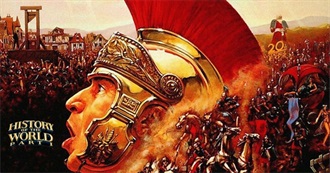 Movies Spoofed or Referenced in &quot;History of the World: Part 1&quot; (1981)