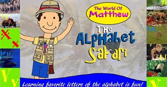 Matthew&#39;s Alphabet Safari