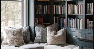 A 32-Year-Old Bookworms Bookshelf