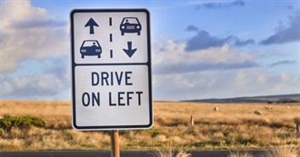 Places Where People Drive on the Left