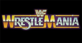 Brett Strong&#39;s Favorite 40 Wrestlemania Matches