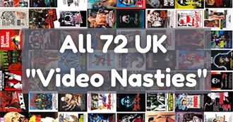 All 72 UK &quot;Video Nasties&quot;