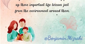 Values, Lessons and Advice That Mariana Intend to Teach to Her Future Children