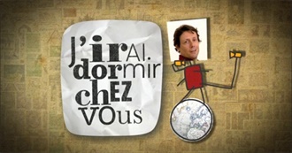 Countries Visited in &quot;J&#39;irai Dormir Chez Vous&quot; Series