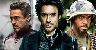 Robert Downey Jr Movies NK Watched