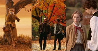 The Top 25 Fall Movies Ranked by Circleranks Users