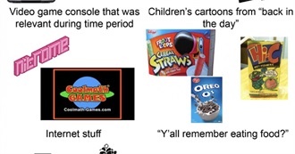 The Ultimate Gen Z Nostalgia Iceberg: (Tier 7: Below the Bottom)